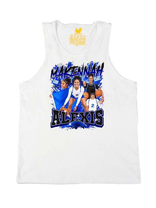 Makennah Alexis Collage Tank Top