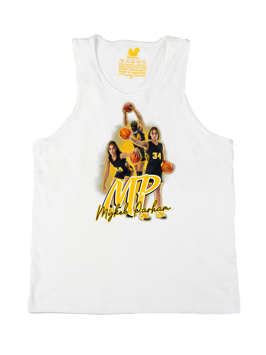 Mykel Parham Initials Tank Top