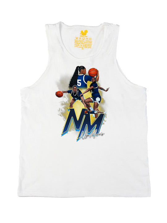 Nya Morris Initials Bulk Tank Top