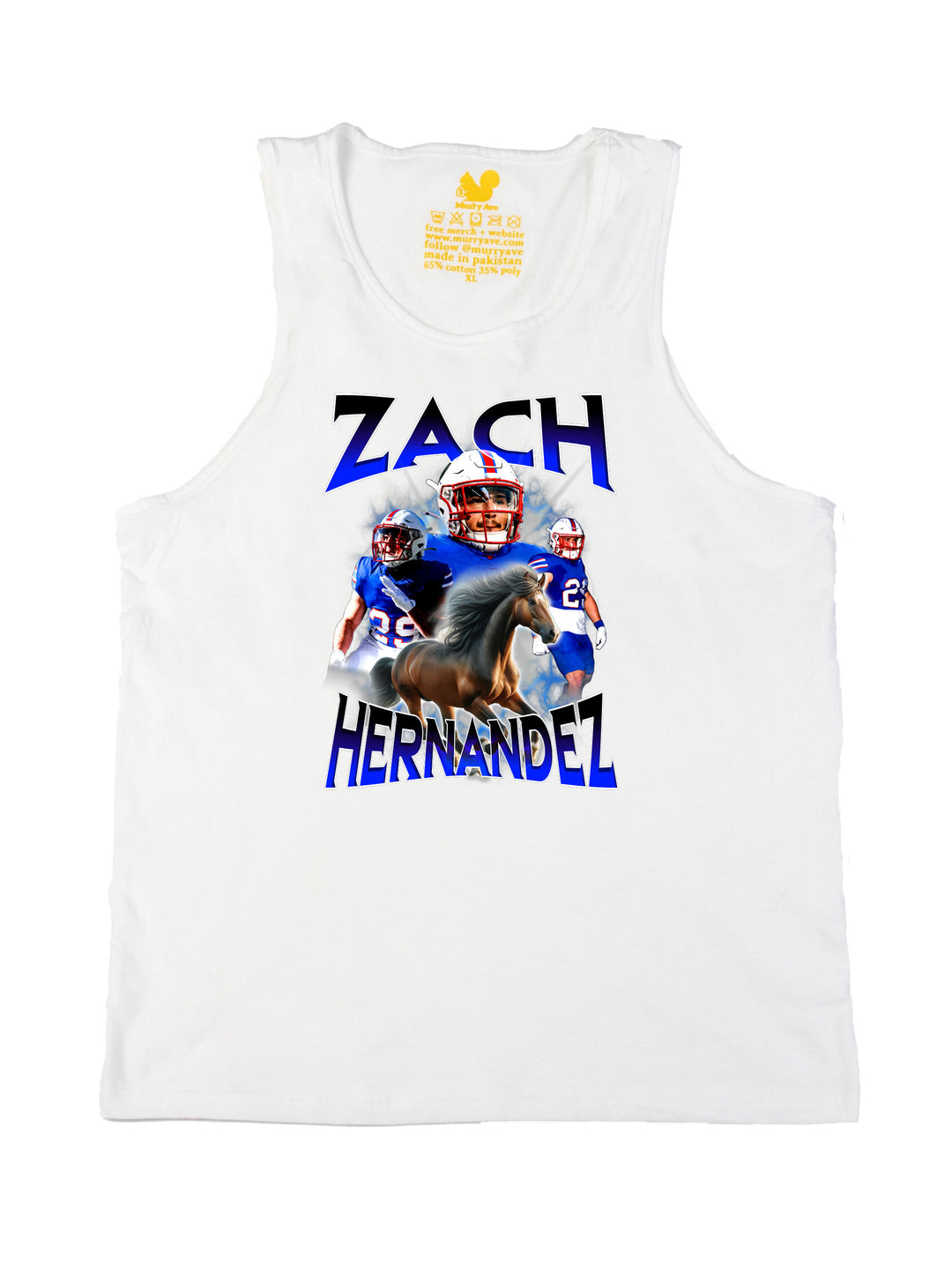 Zach Hernandez Collage Tank Top