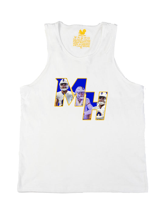 Max Hunt Initials Tank Top