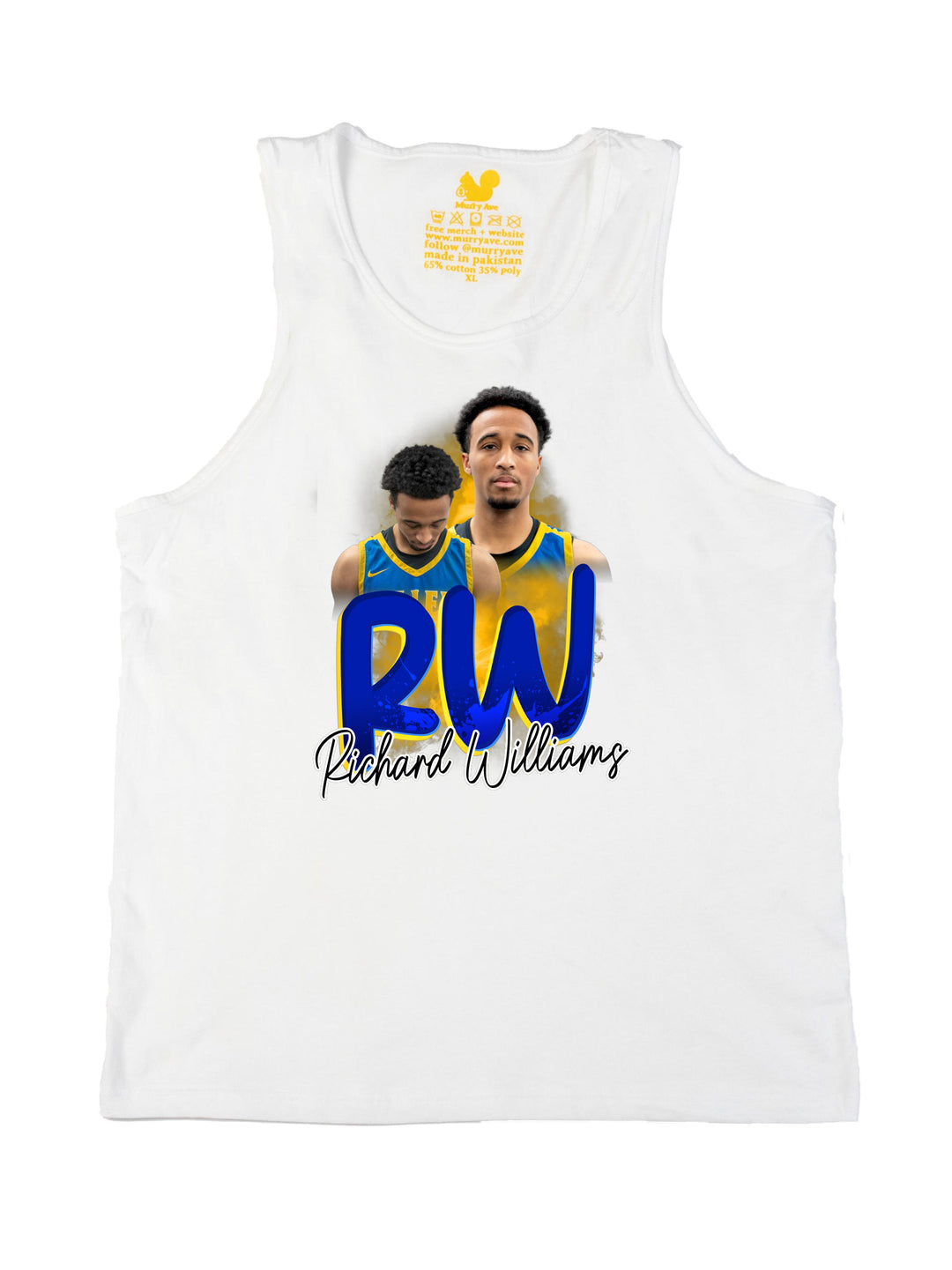Richard Williams Initials Tank Top