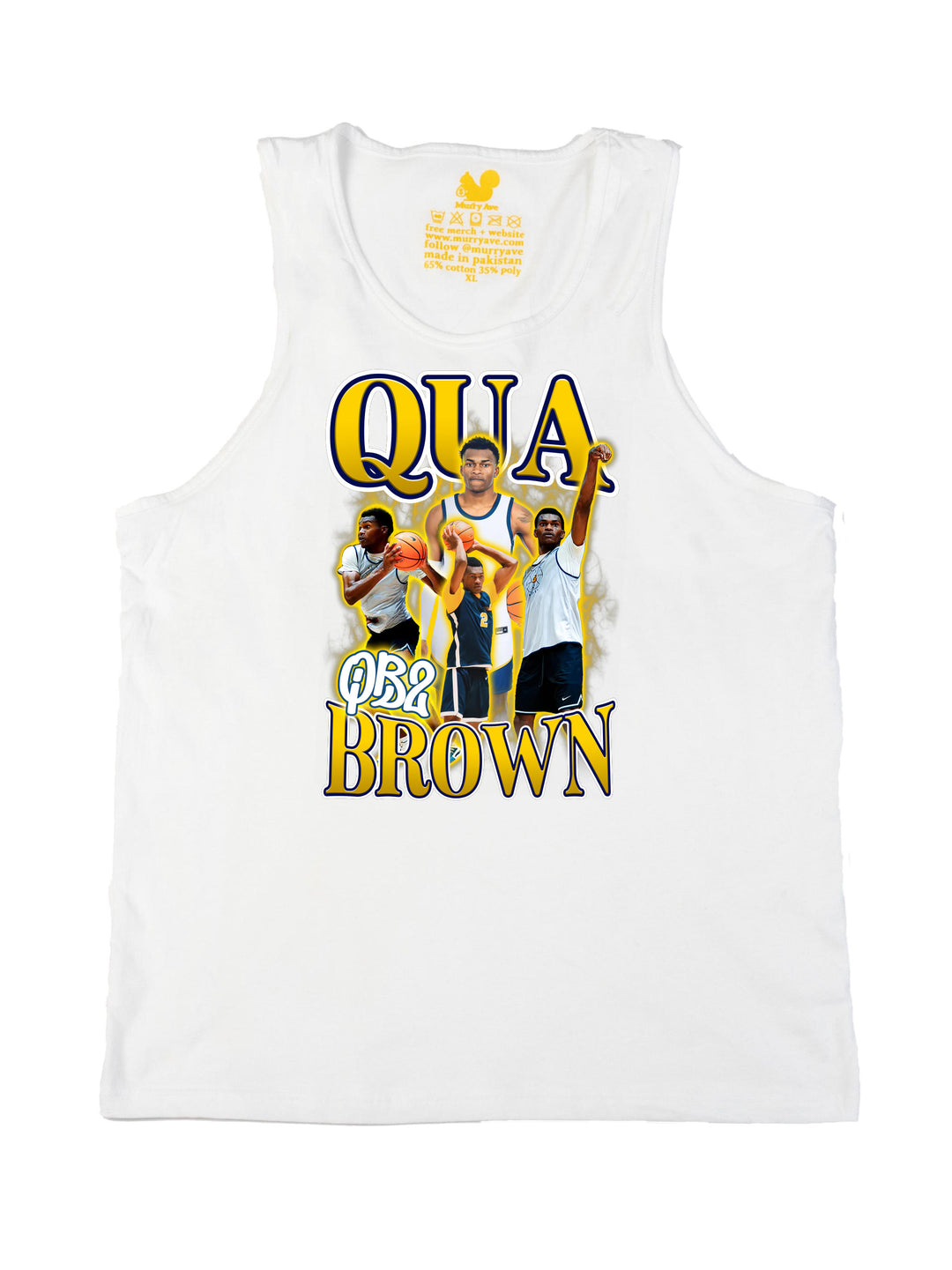 Marquavious Brown Collage Tank Top