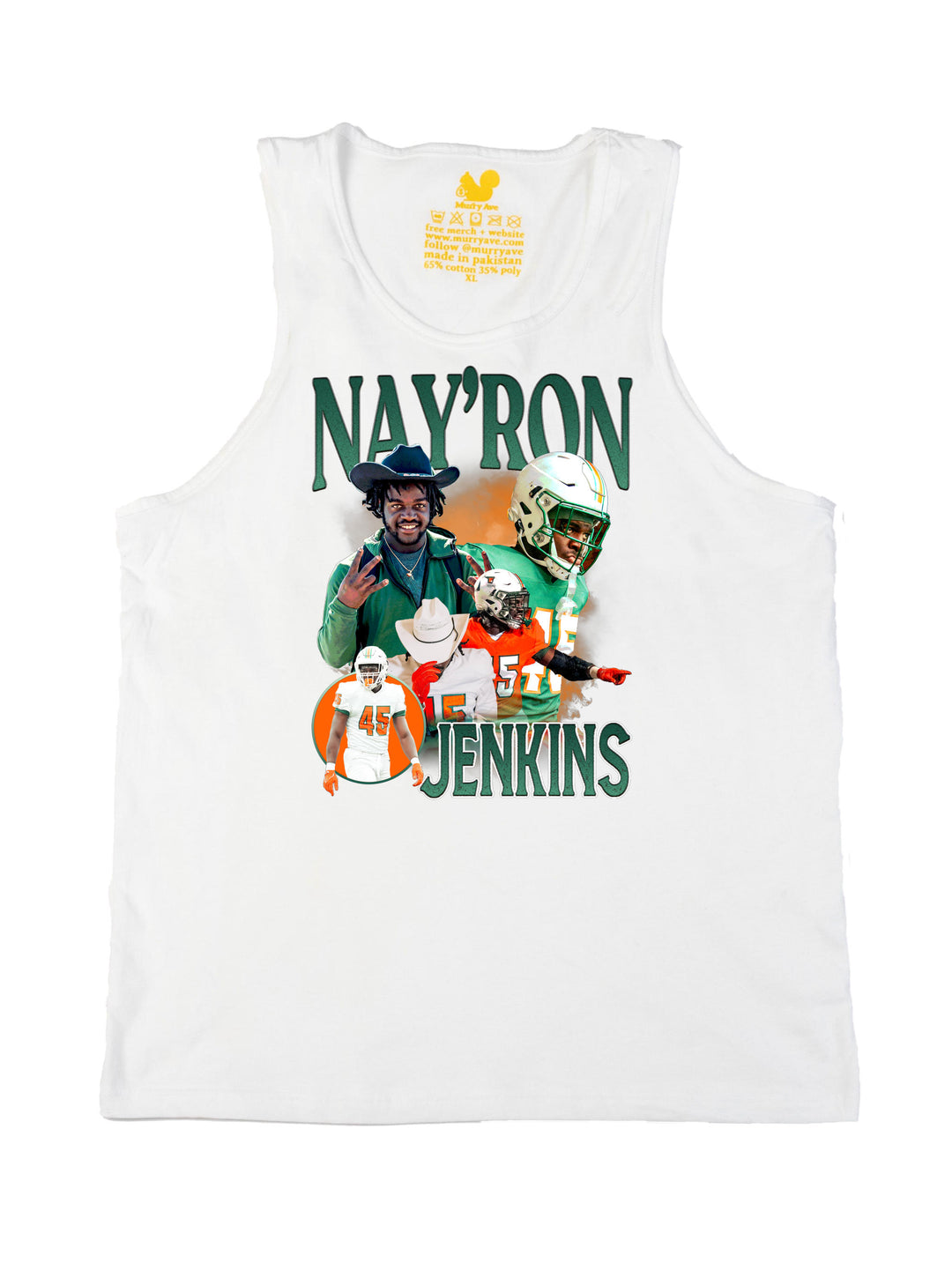 Nayron Jenkins Collage Tank Top