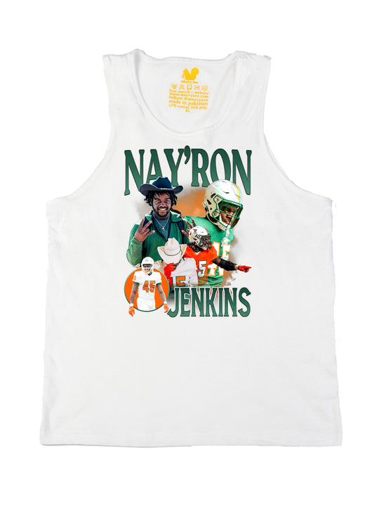 Nayron Jenkins Collage Tank Top