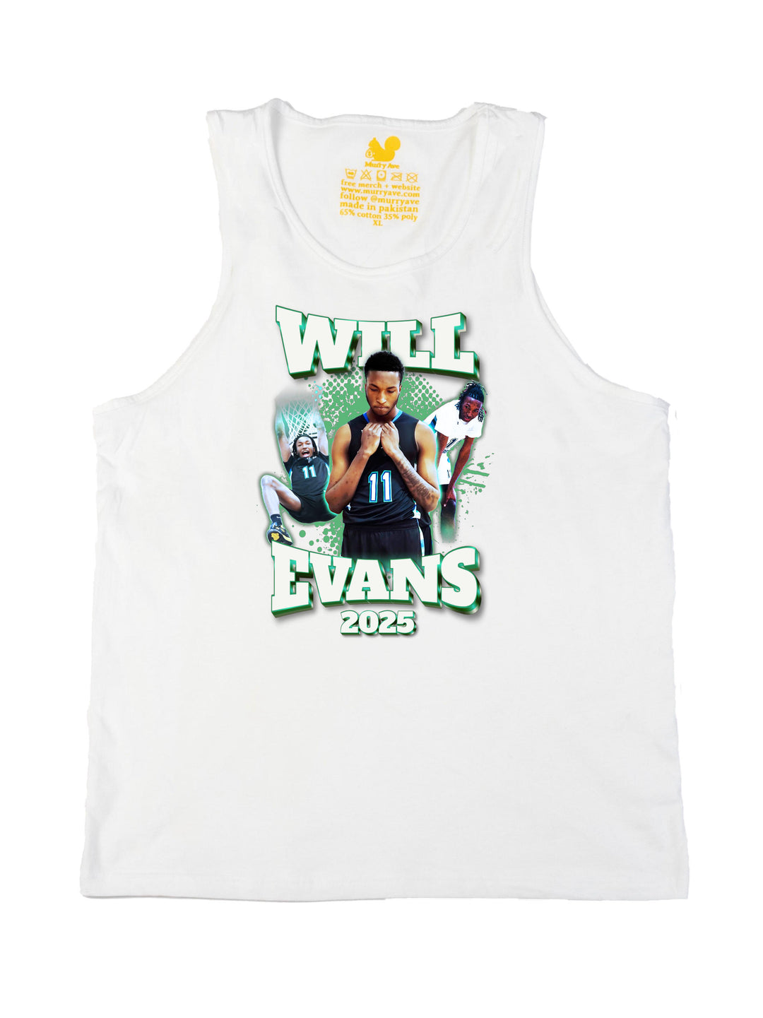 Will Evans 2025 Collage Tank Top