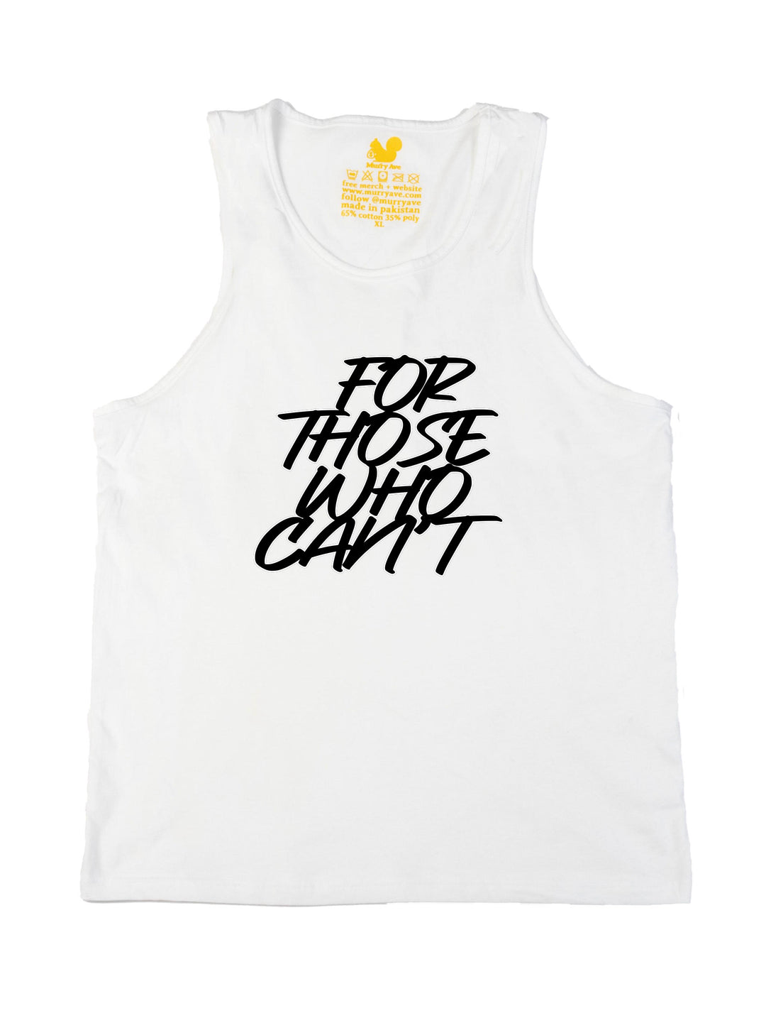For Those Who Cant Tank Top