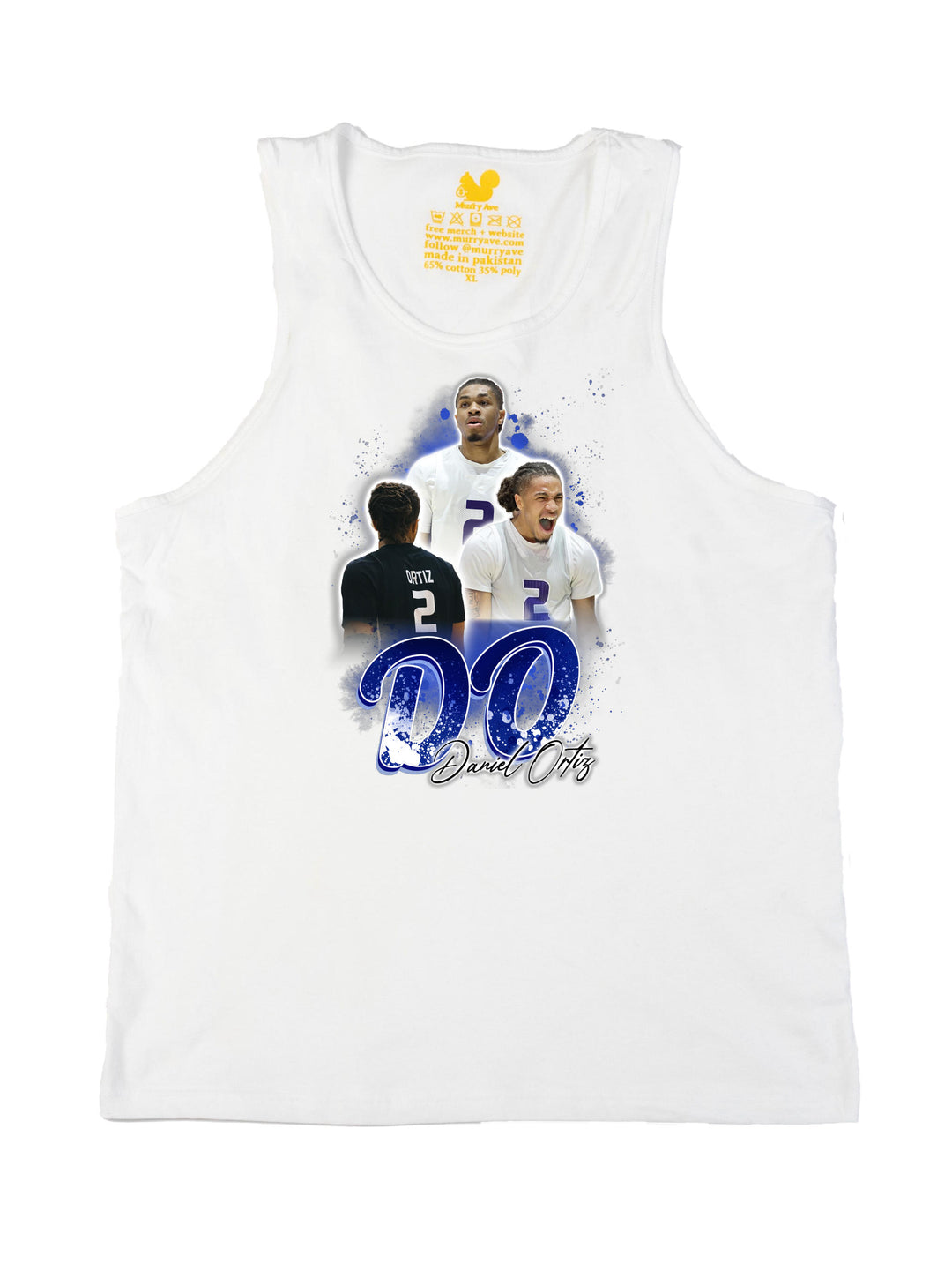 Daniel Ortiz Initials Tank Top