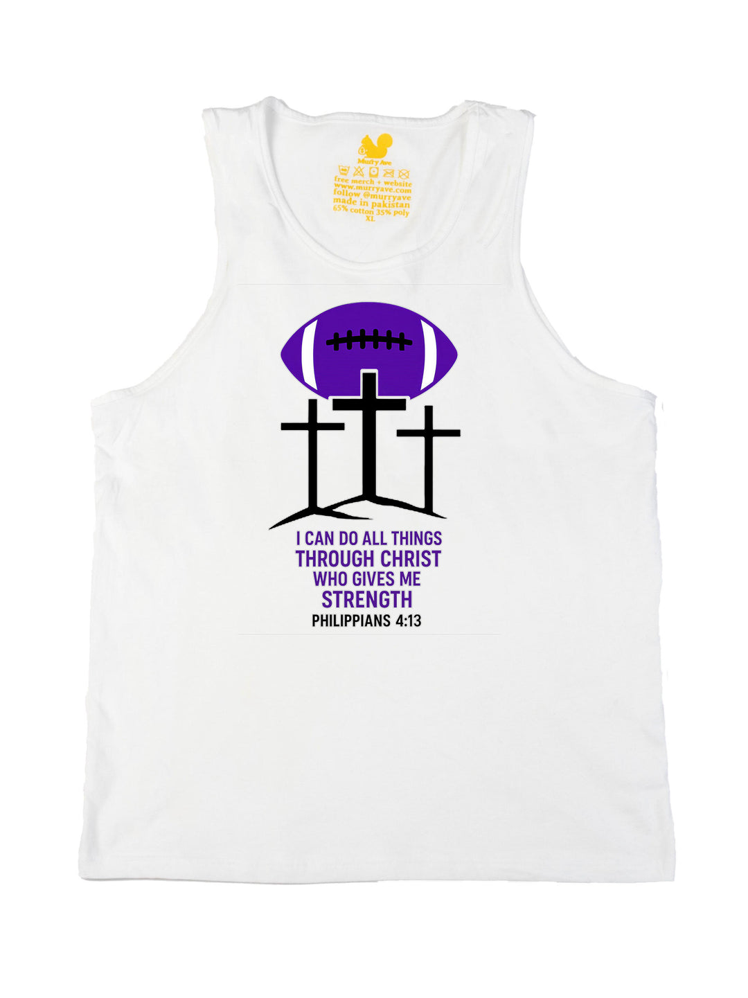 Football Cross Tank Top