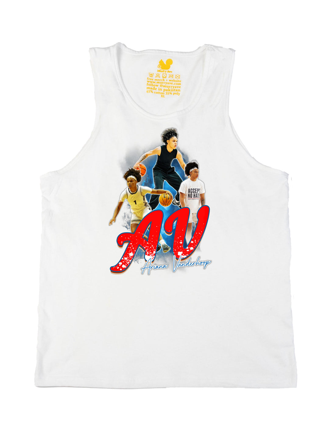 Ariana Vanderhoop Initials Tank Top