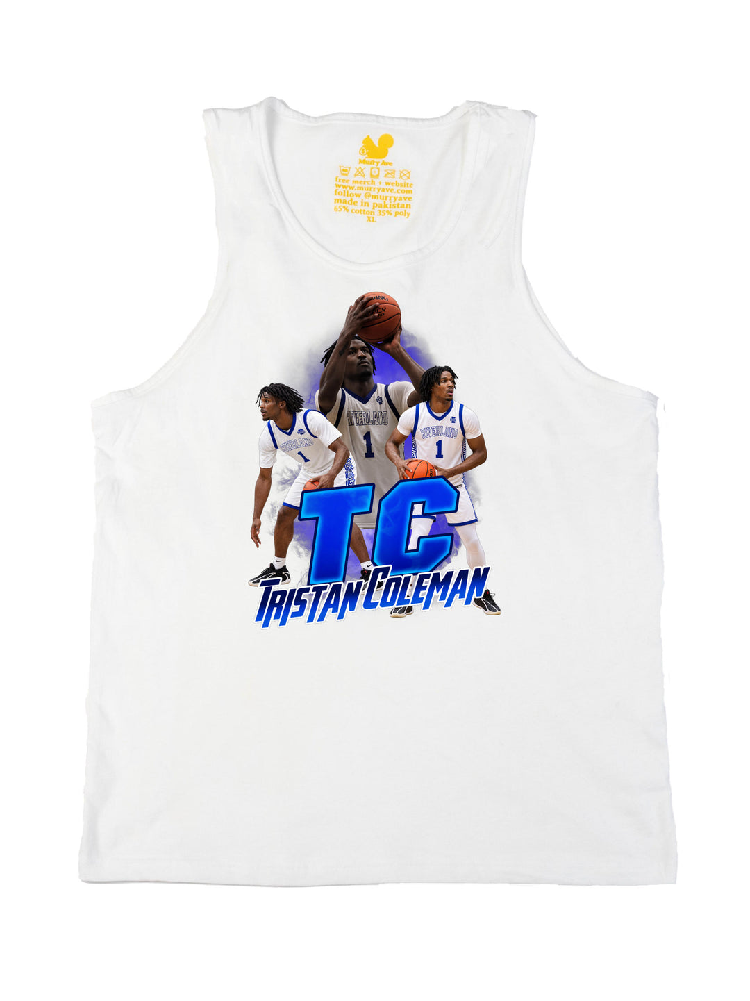 Tristan Coleman Initials Tank Top