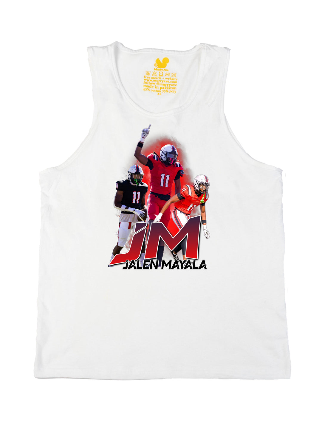 Jalen Mayala Initials Tank Top