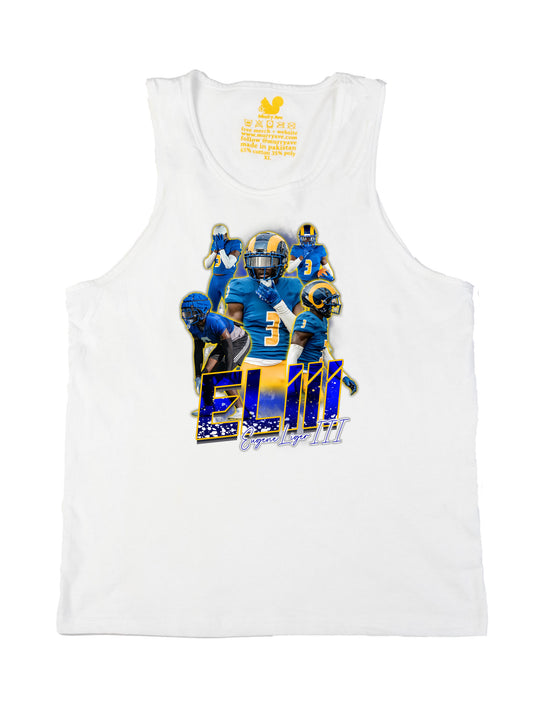 Eugene Liger III Initials Tank Top