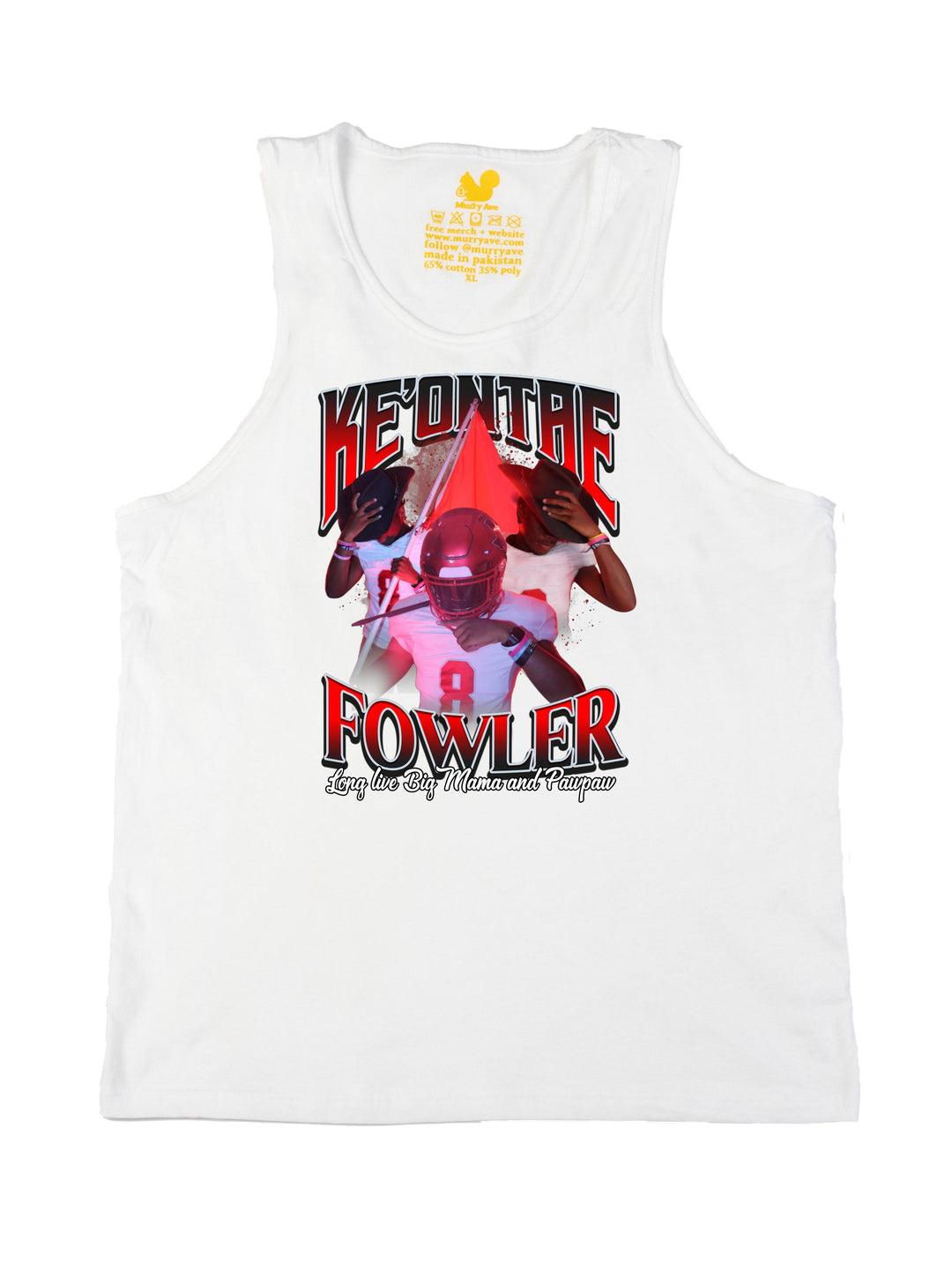 Keontae Fowler Tank Top