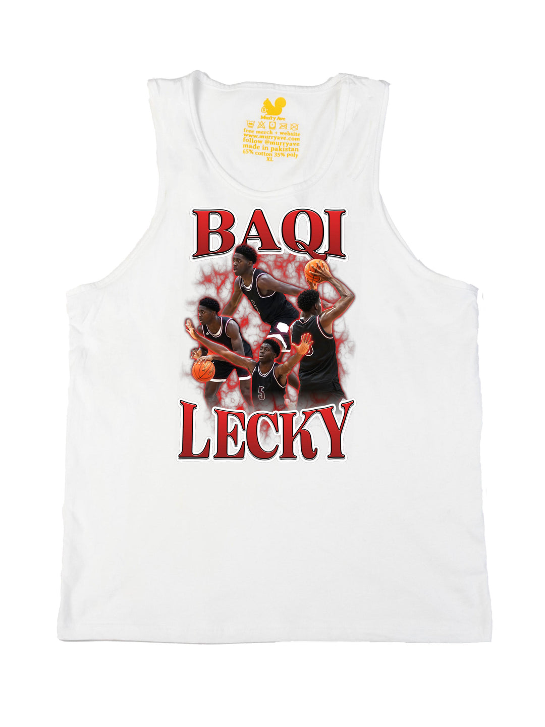 Baqi Lecky Collage Tank Top