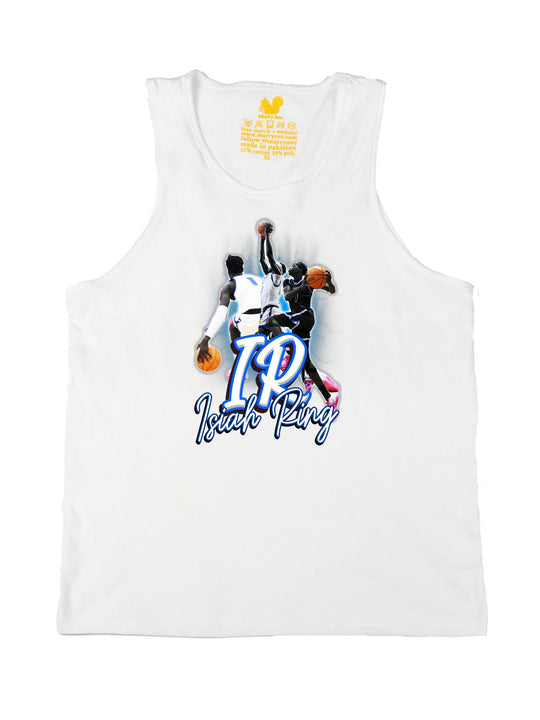 Isiah Ring Initials Tank Top