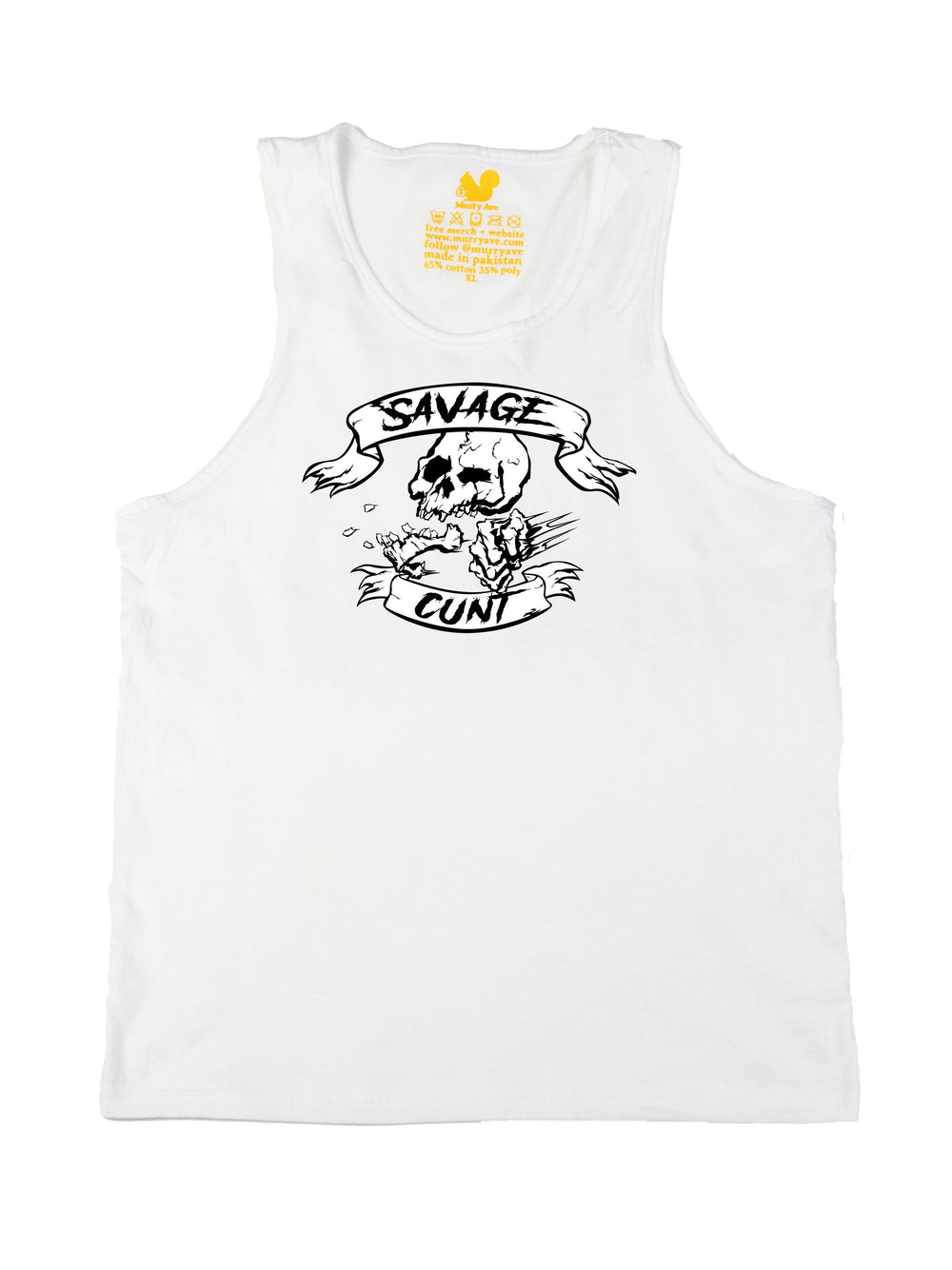 SC x Cunt Black Tank Top
