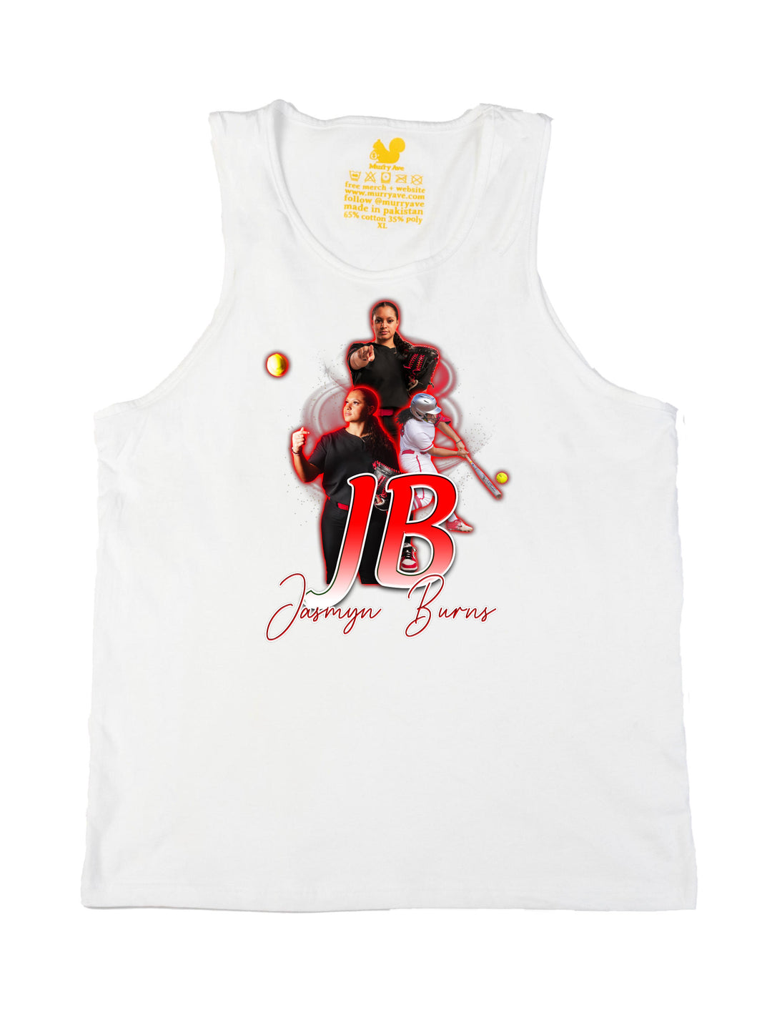 Jasmyn Burns Initials Tank Top