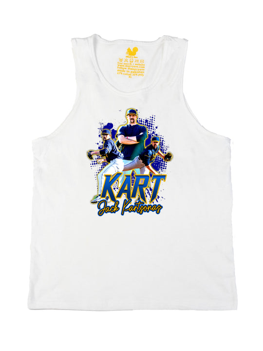 Jack Kartsonas Initials Tank Top