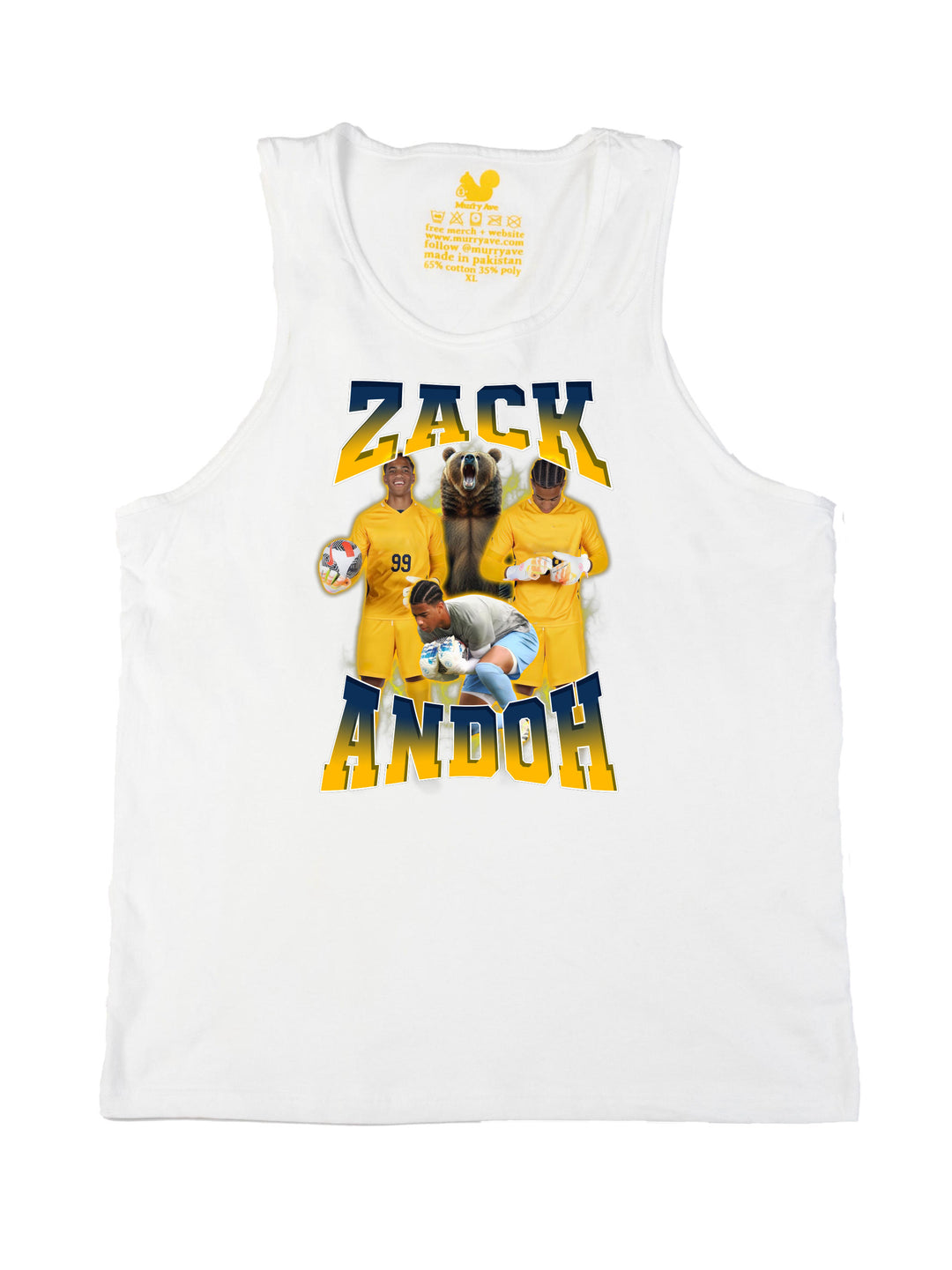 Zack Andoh Collage Tank Top