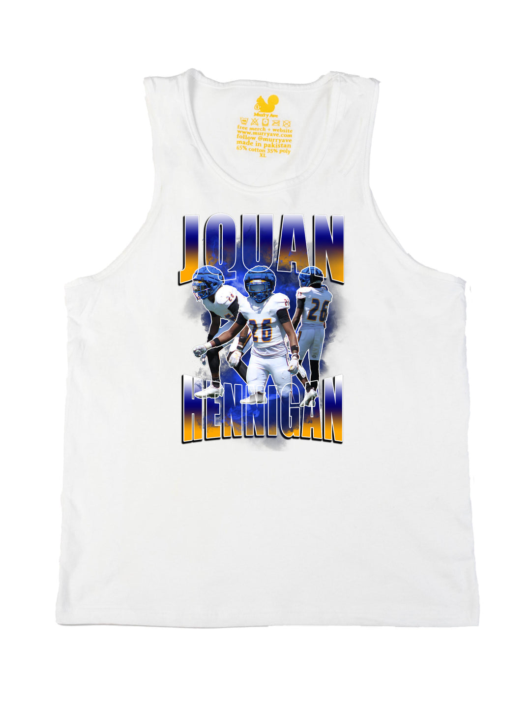 JQuan Hennigan Collage Tank Top