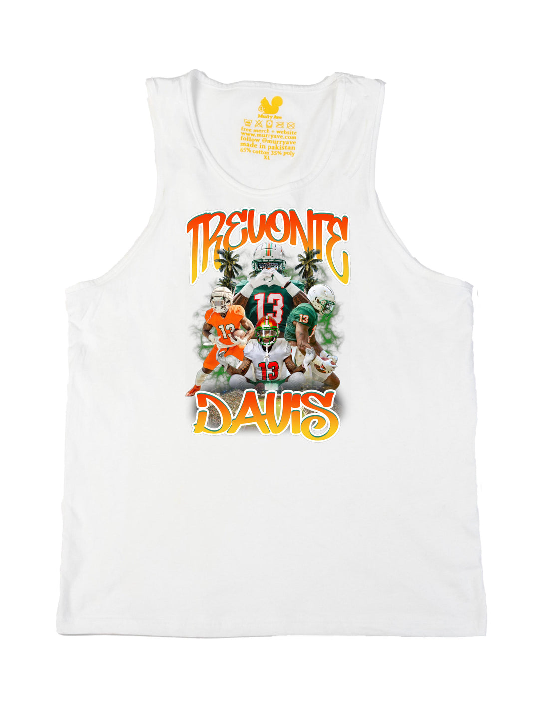 Trevonte Davis Collage Tank Top