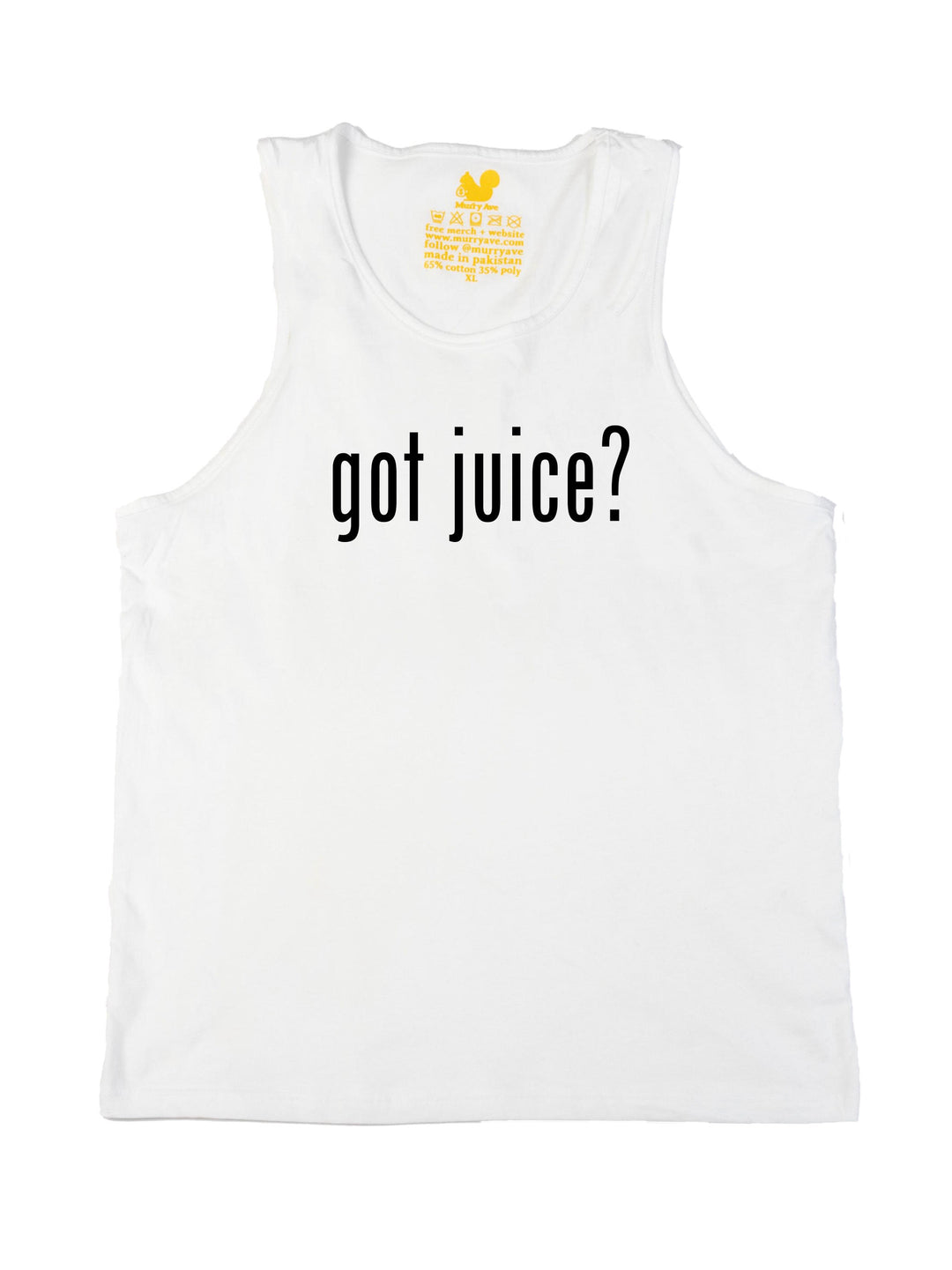 Got Juice Art Black Tank Top