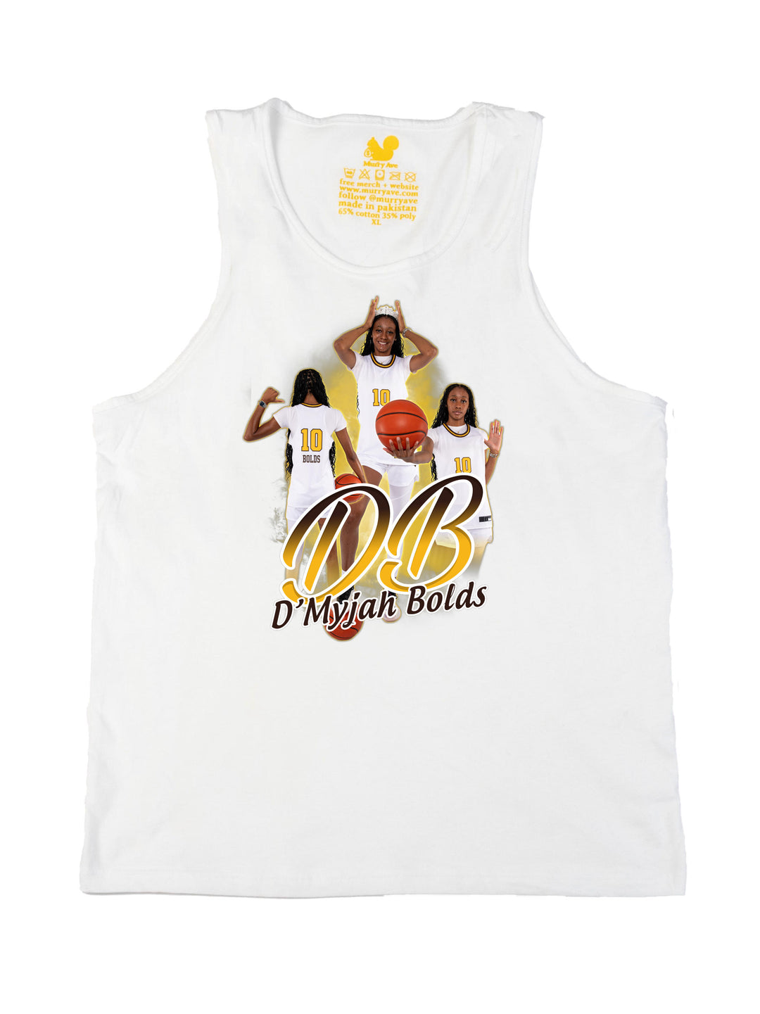 DMyjah Bolds Initials Tank Top
