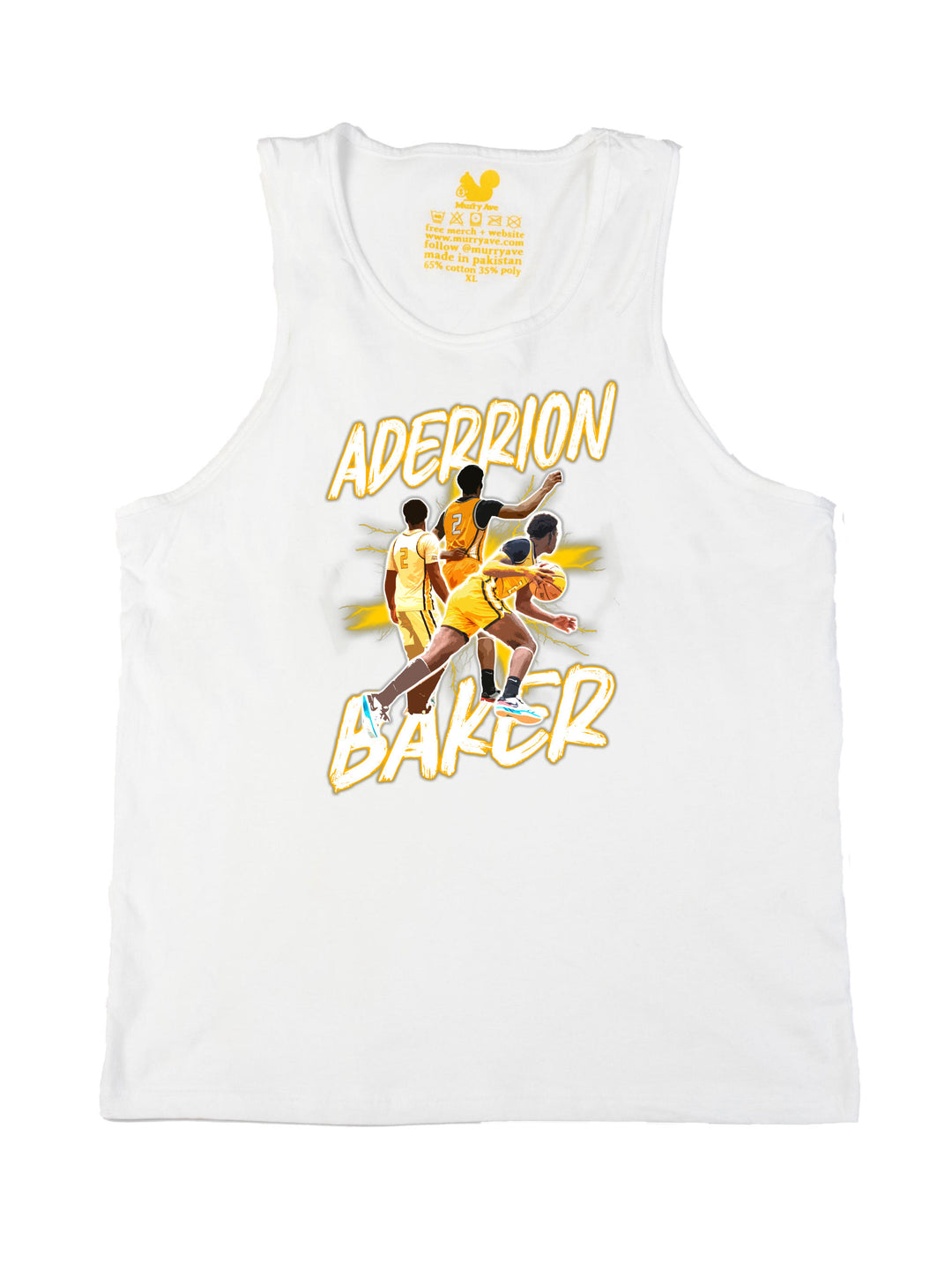 Aderrion Baker Collage Tank Top