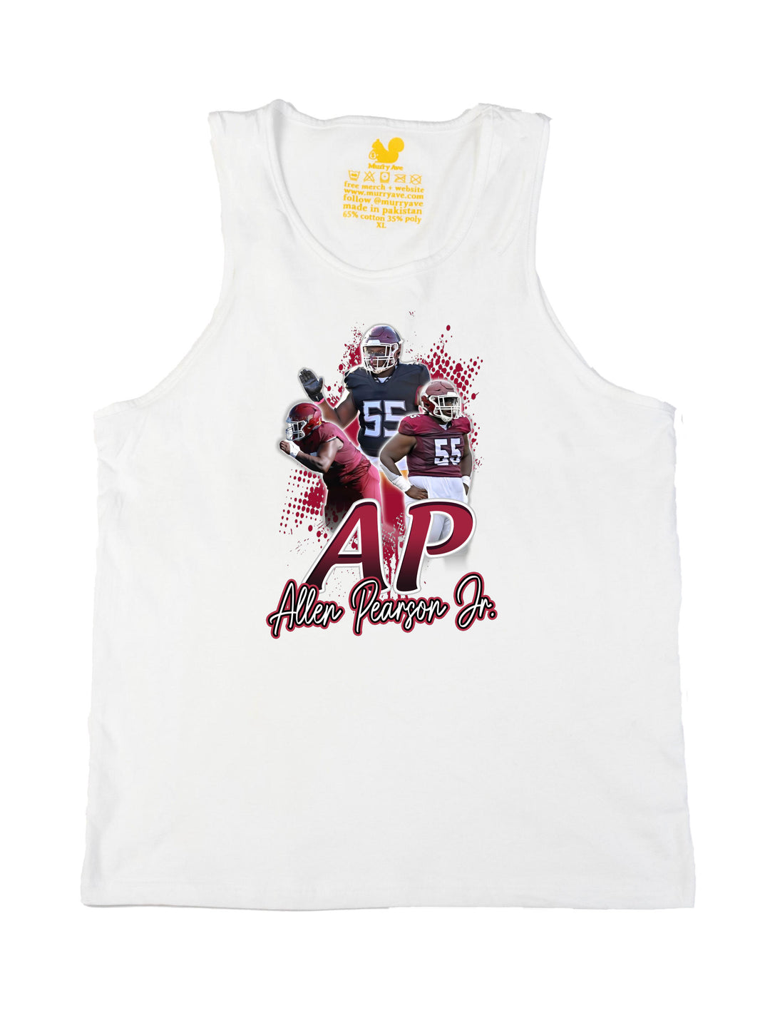 Allen Pearson Jr Initials Tank Top