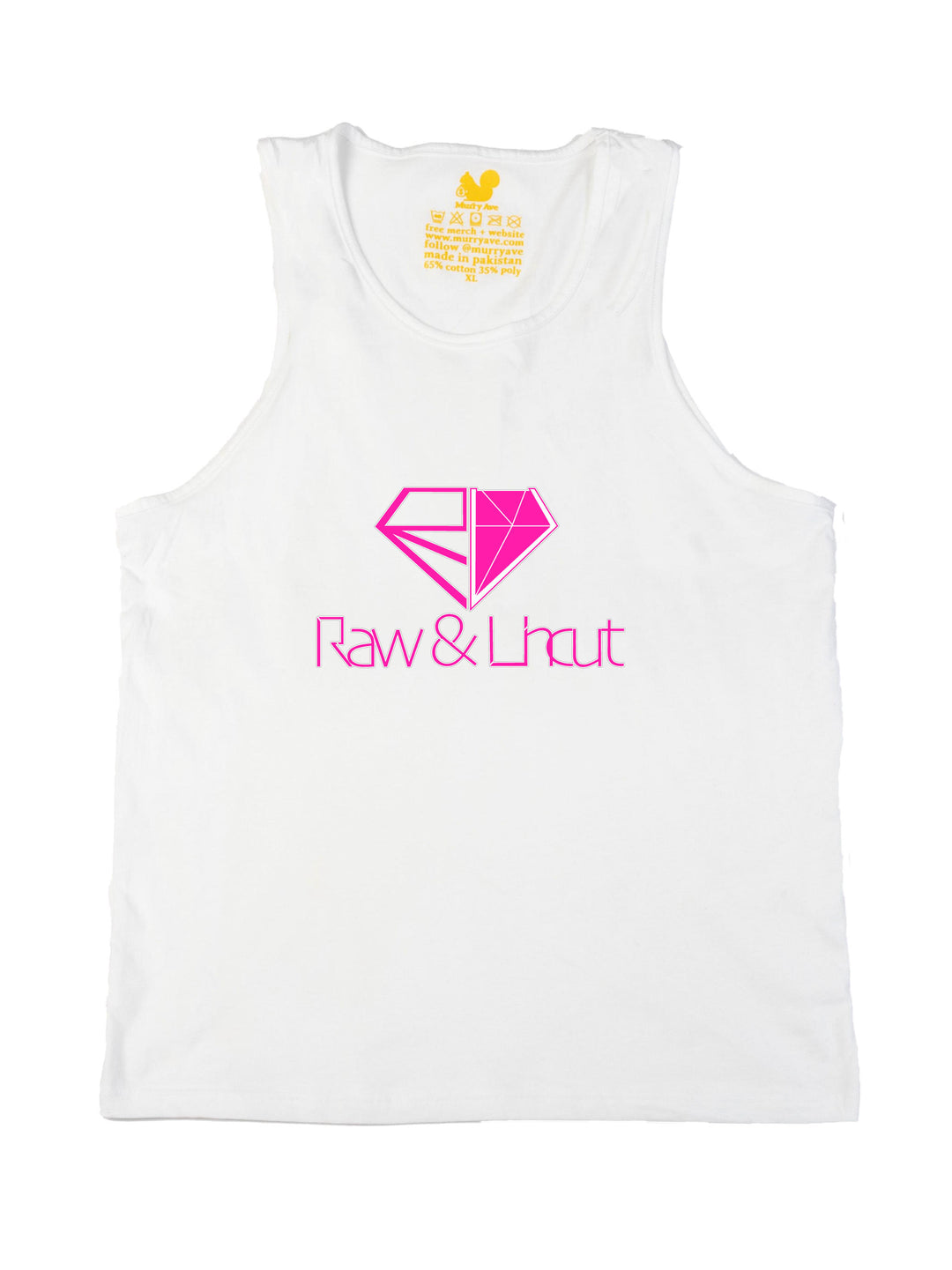 Raw and Uncut Pink Tank Top