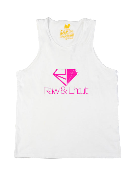Raw and Uncut Pink Tank Top