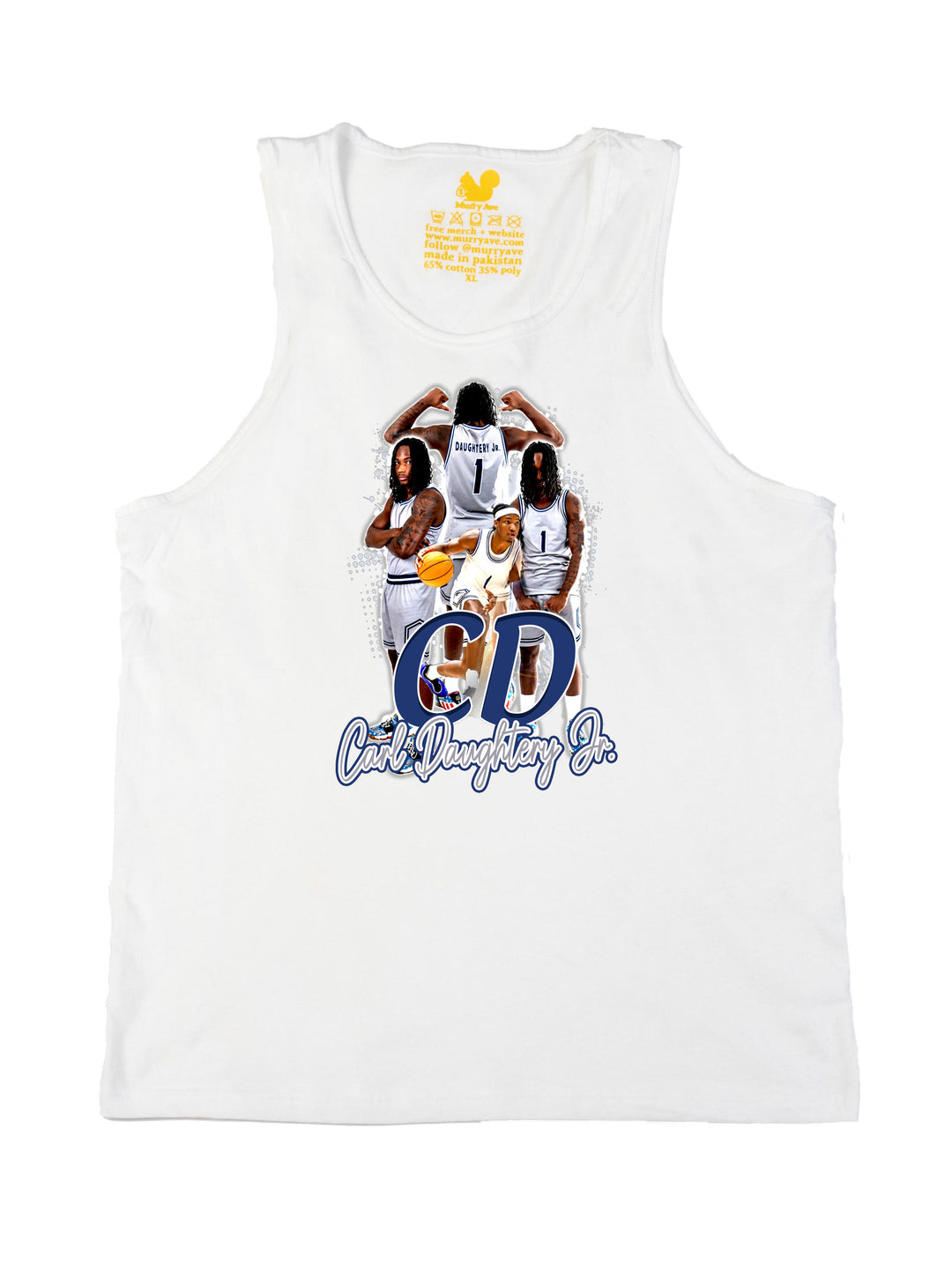 Carl Daughtery Jr Initials Tank Top