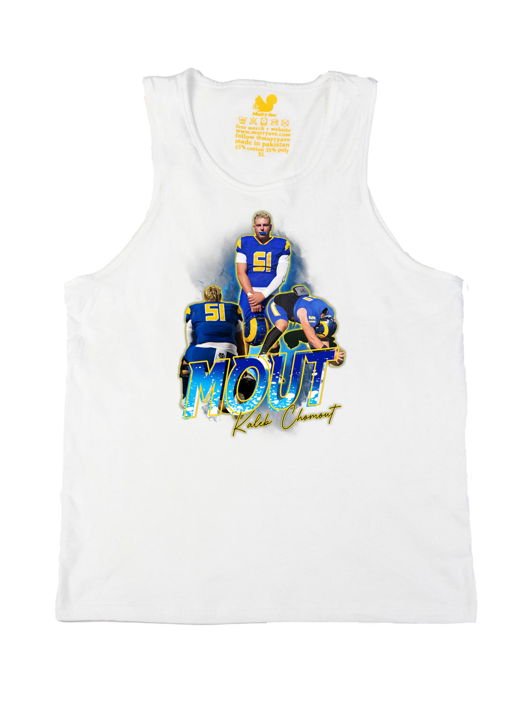 Kaleb Chomout Initials Tank Top