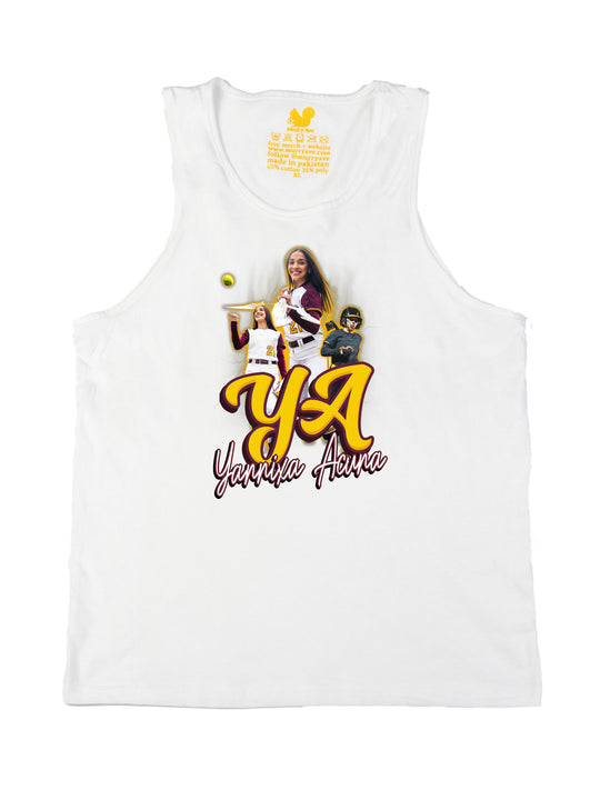 Yannixa Acuna Initials Tank Top