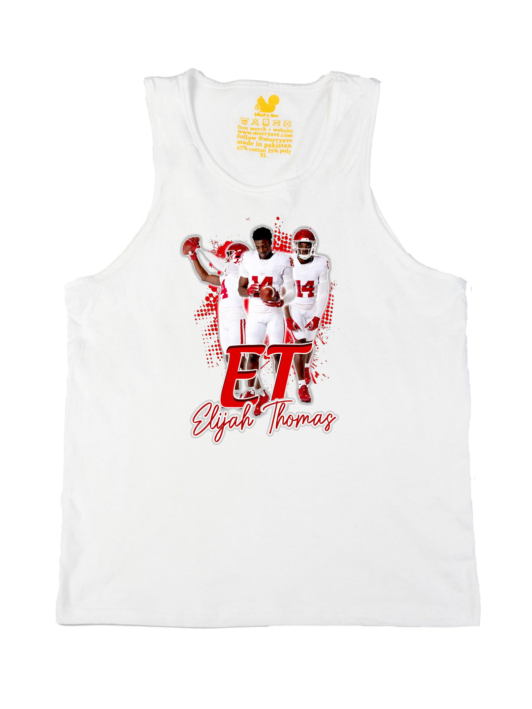 Elijah Thomas Initials Tank Top