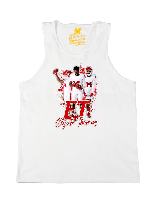 Elijah Thomas Initials Tank Top