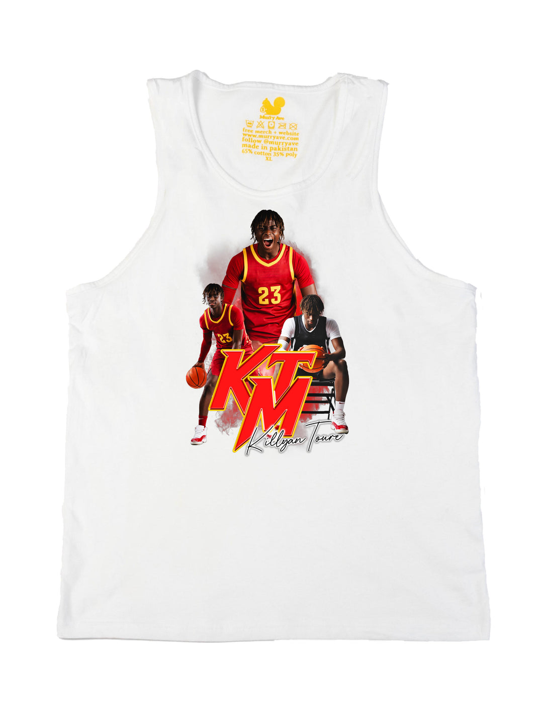 Killyan Toure Initials Tank Top