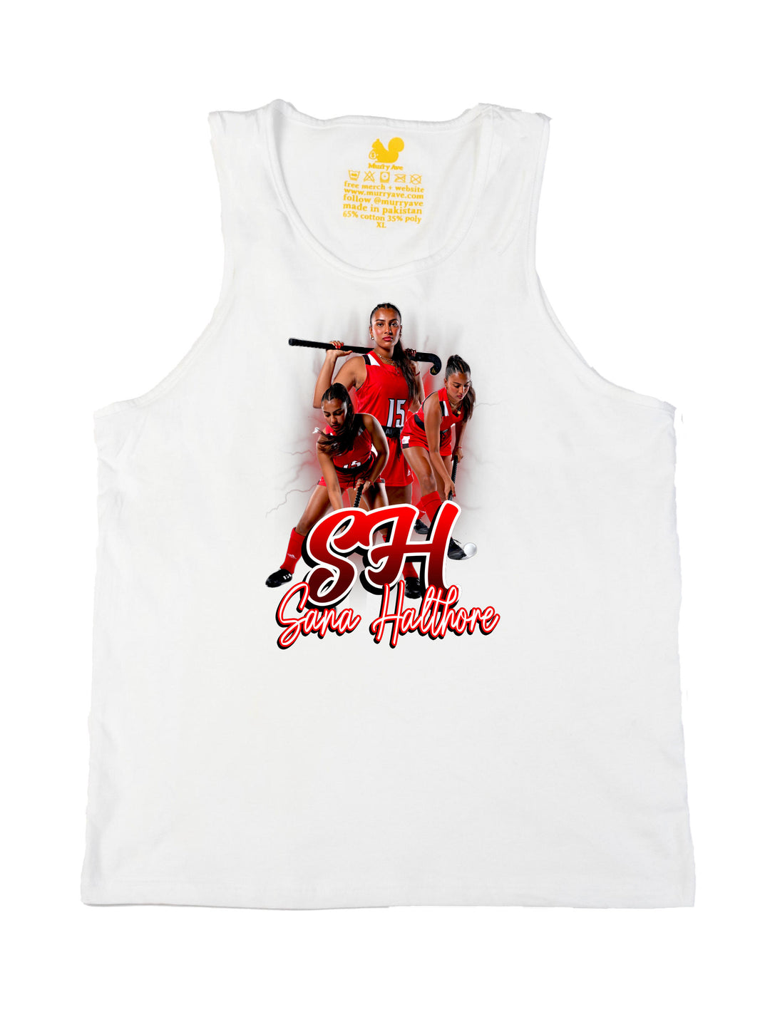 Sana Halthore Collage Tank Top