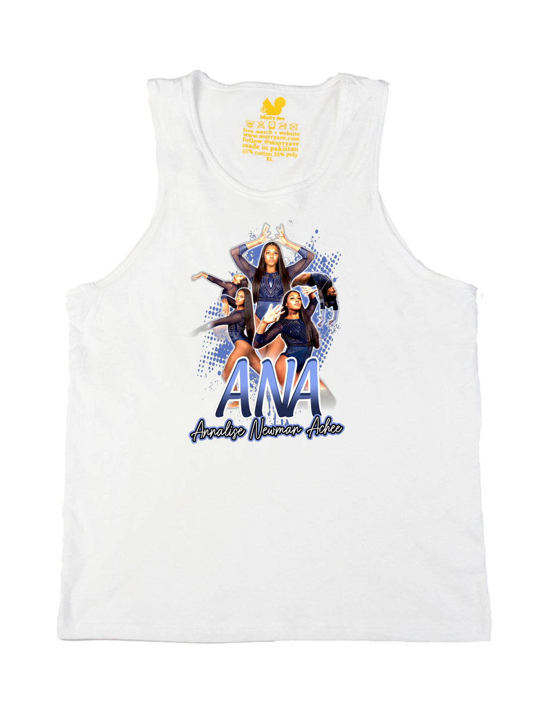 Annalise Newman Achee Initials Tank Top