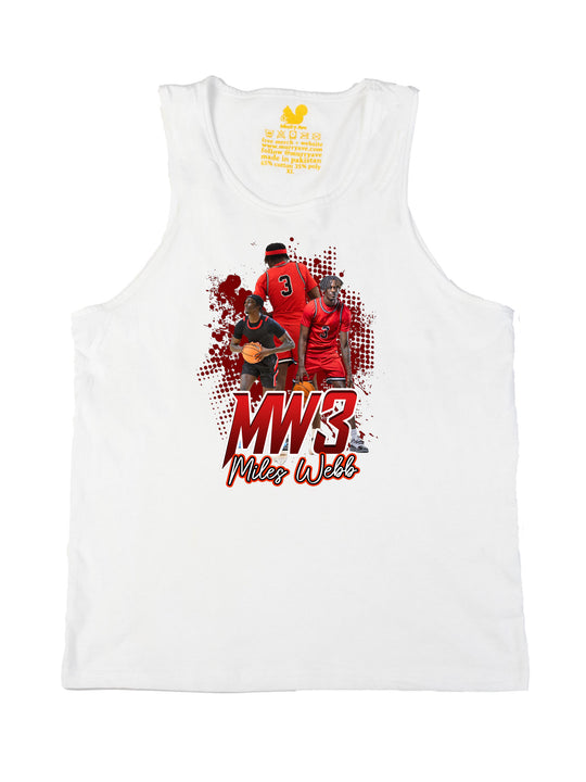 Miles Webb Initials Tank Top