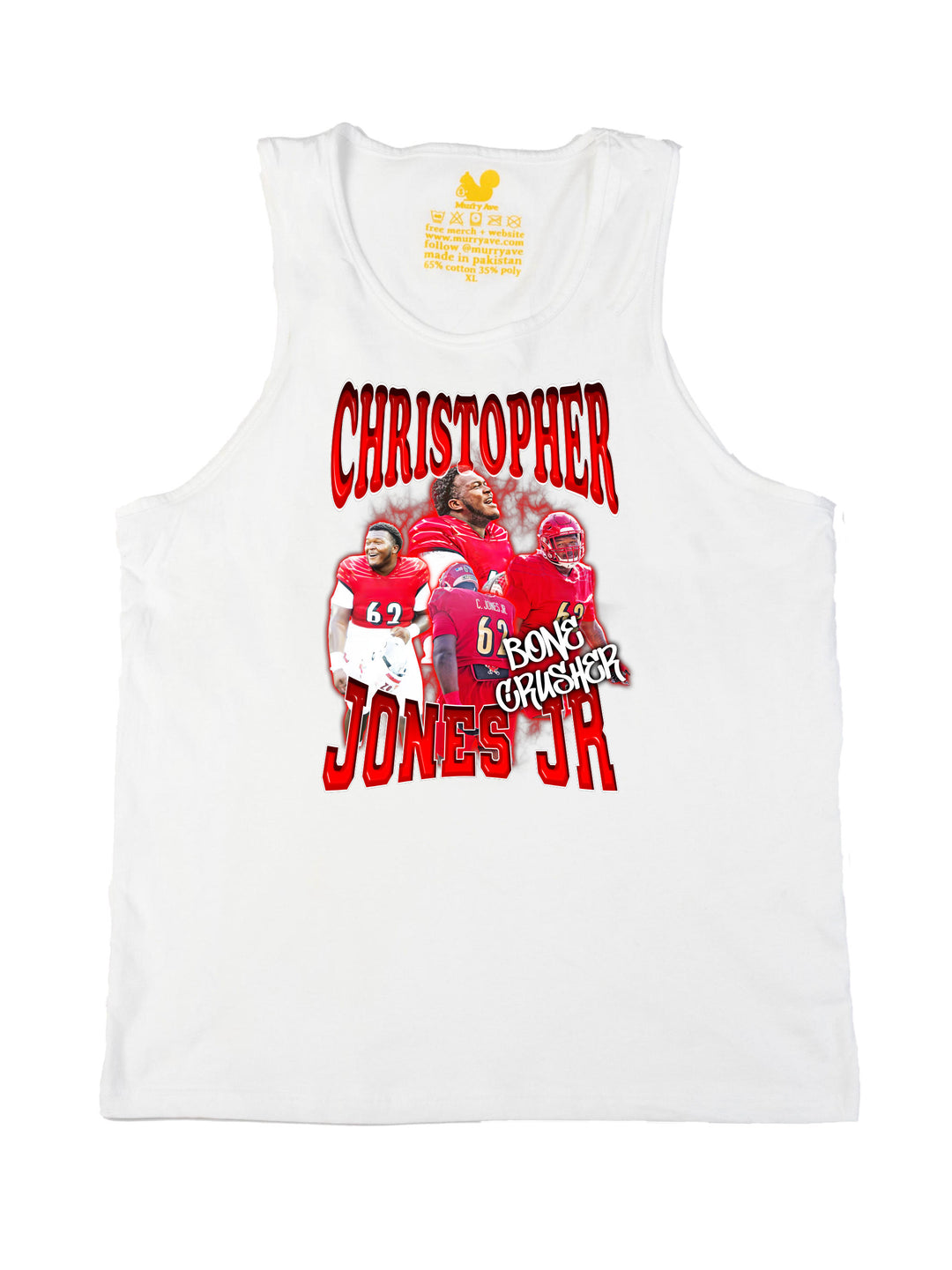 Christopher Jones Jr Collage Tank Top