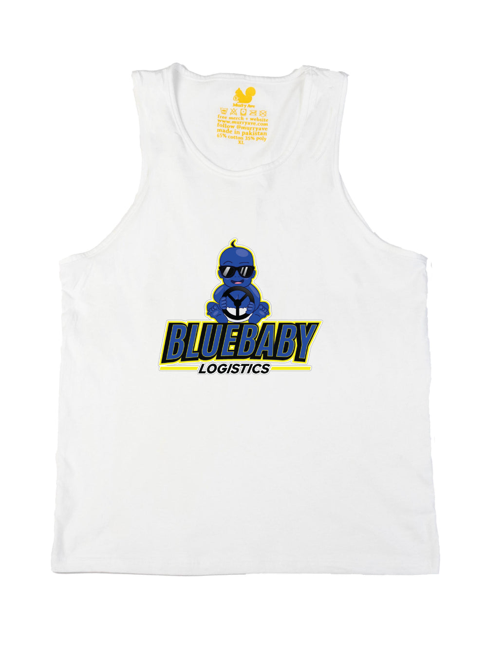 Blue Baby Tank Top