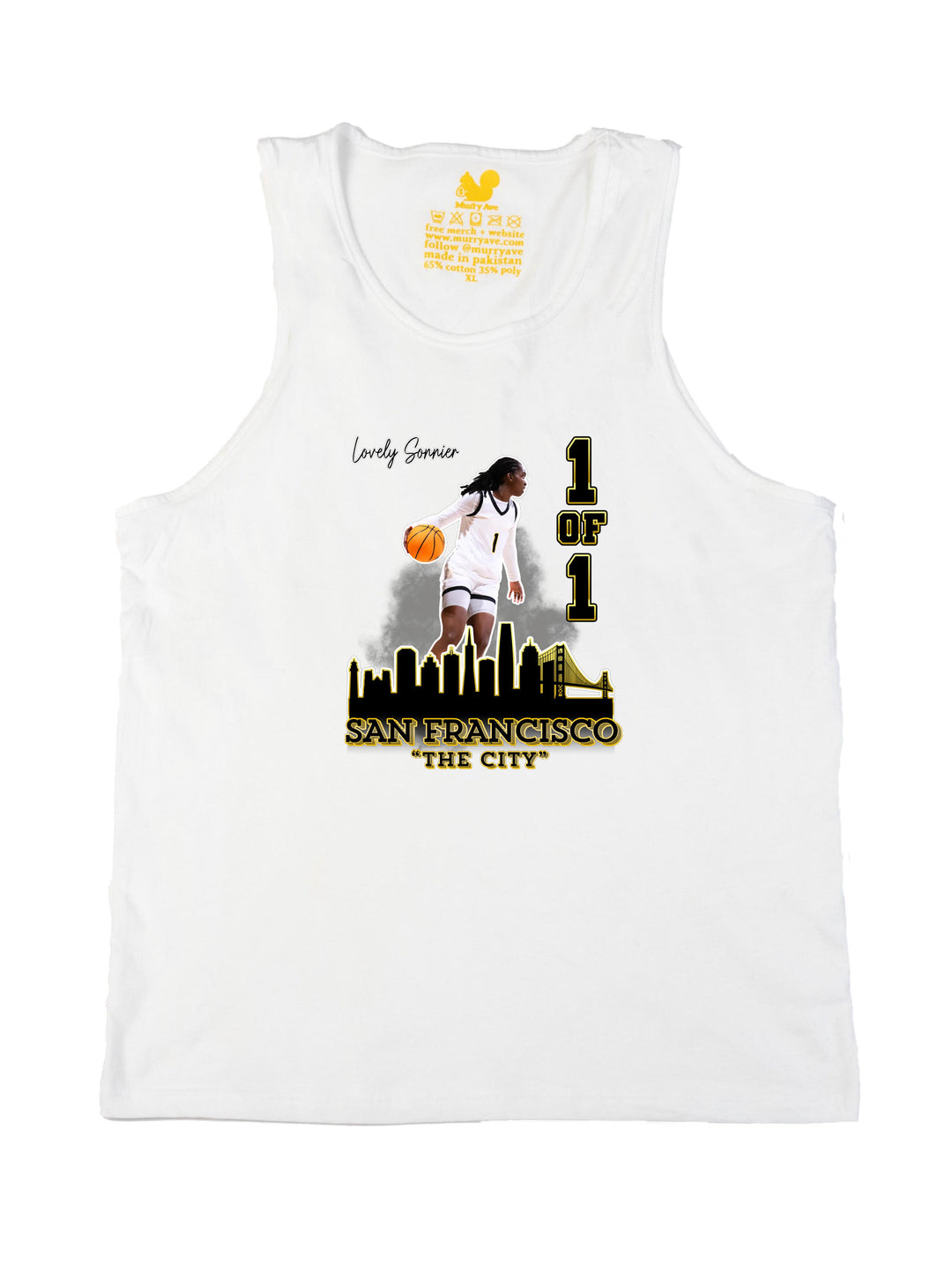 Lovely  Sonnier Collage Tank Top