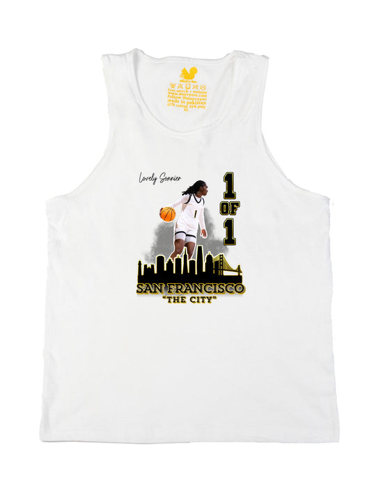 Lovely  Sonnier Collage Tank Top