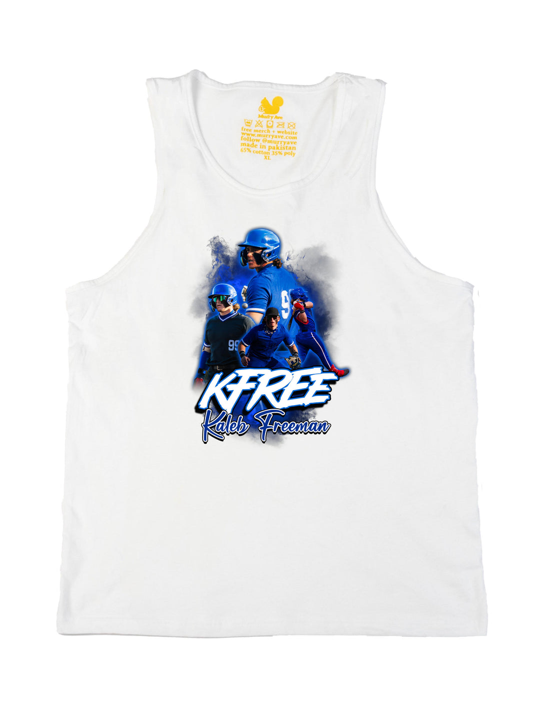 Kaleb Freeman Initials Tank Top