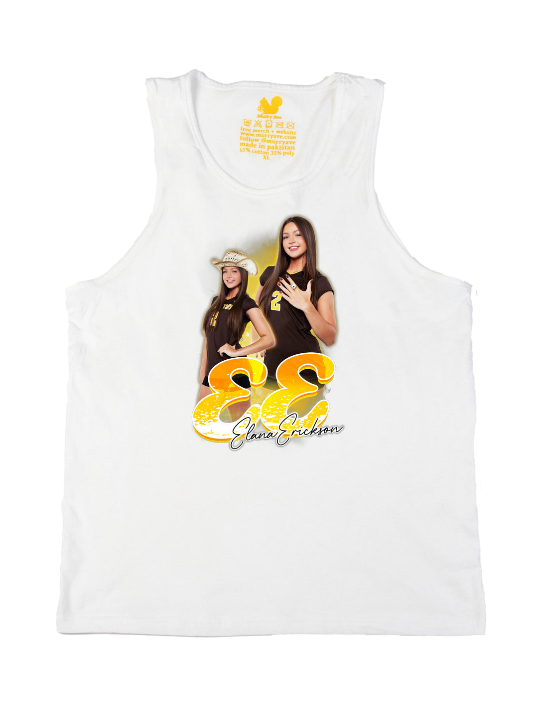 Elana Erickson Initials Tank Top