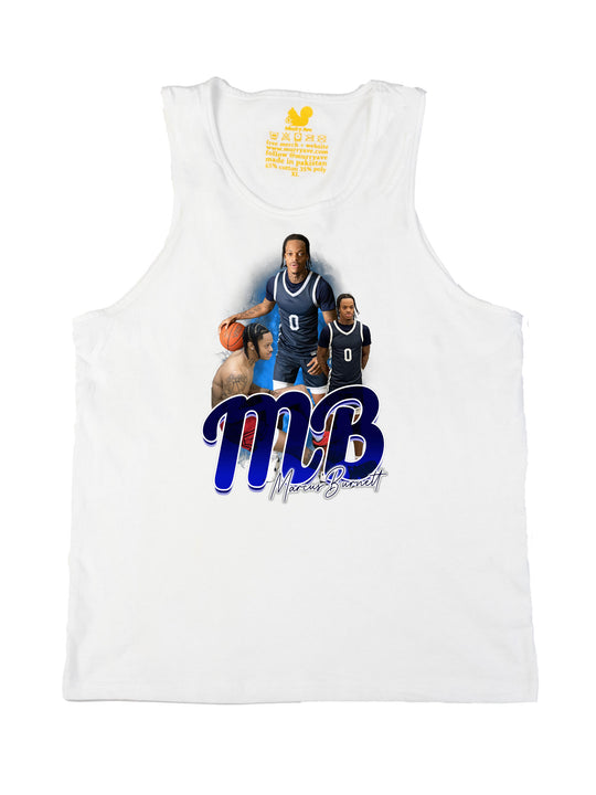 Marcus Burnett Initials Tank Top