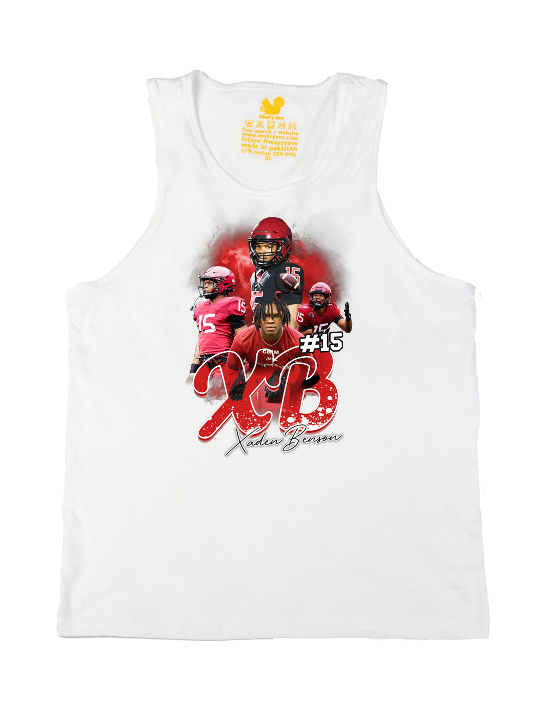 Xaden Benson Initials Tank Top