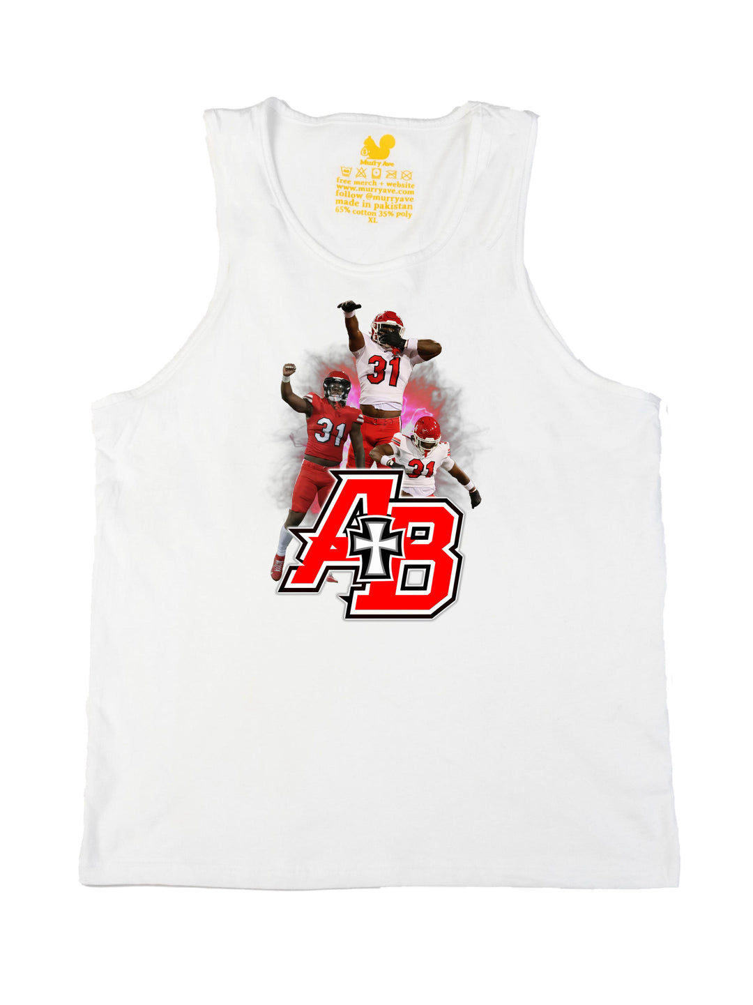Anthony Brackenridge Collage Tank Top